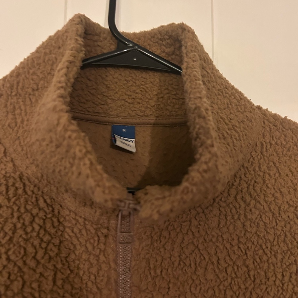 Old Navy Tan Fleece Jacket